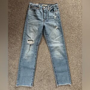 Levi's Women's Wedgie Straight Ankle jeans